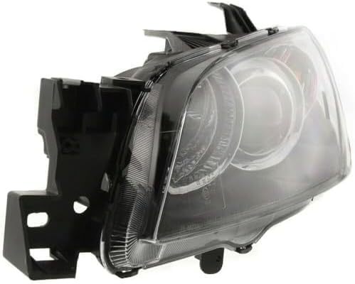 Set Of 2 Front Head Light Assembly Plastic Lens And Housing Left Driver & Right Passenger Side Direct Replacement Compatible With 2004-2009 Mazda 3 MA2519108 MA2518108
