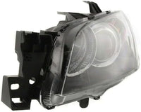 Set Of 2 Front Head Light Assembly Plastic Lens And Housing Left Driver & Right Passenger Side Direct Replacement Compatible With 2004-2009 Mazda 3 MA2519108 MA2518108