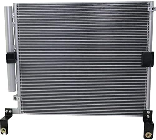 Front AC Condenser Aluminum Core Direct Replacement Compatible With 2016-2023 Toyota Tacoma TO3030329 8845004012 8845004011