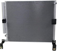 Front AC Condenser Aluminum Core Direct Replacement Compatible With 2016-2023 Toyota Tacoma TO3030329 8845004012 8845004011