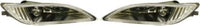 Front Bumper Cover Primed + Lower Grille Black + Fog Lights Left Driver And Right Passenger Side Direct Replacement Compatible With 2006-2010 Toyota Sienna
