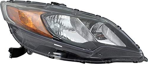 Set Of 2 Front Head Light Assembly Plastic Left Driver & Right Passenger Side Direct Replacement Compatible With 2014-2015 Honda Civic HO2503163 HO2502163 33100TS8A51 33150TS8A51 Visit the AUTOS PARTS PLUS Store