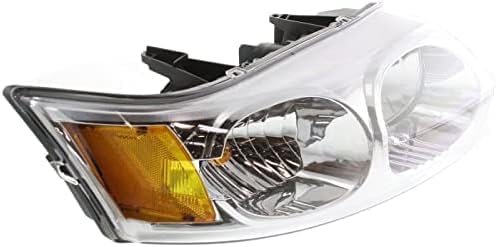 Set Of 2 Front Headlight Assembly Right Passenger & Left Driver Side Direct Replacement Compatible With 2003-2007 Saturn Ion GM2502231 GM2503231 15919399 15919400