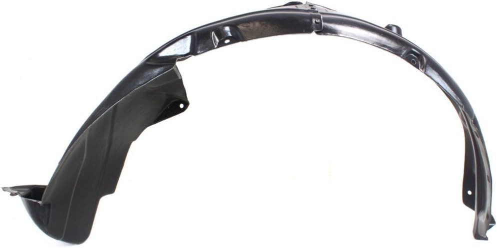 Front Fender Liner Left Driver Side Direct Replacement Compatible With 2007-2009 Hyundai Santa Fe HY1250114 868100W000