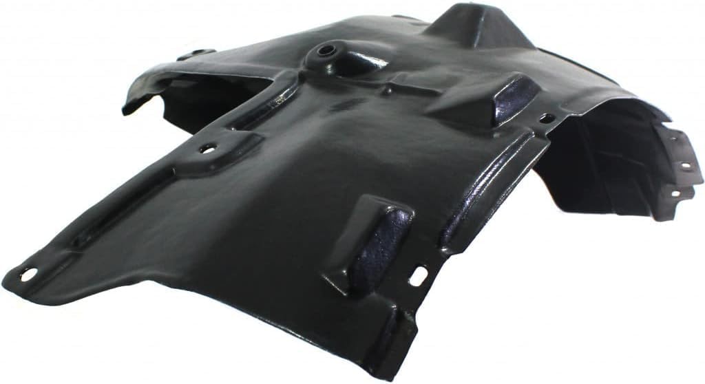 Front Fender Liner Rear Section Left Driver Side Direct Replacement Compatible With 2009-2020 Nissan 370Z NI1248122 638431EA0A