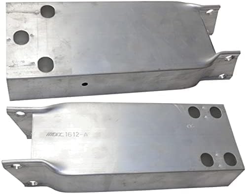 Set Of 2 Front Bumper Impact Bracket Aluminum Right Passenger & Left Driver Side Direct Replacement Compatible With 2016-2023 Mercedes Benz GLC-Class / 2017-2023 E-Class MB1067114