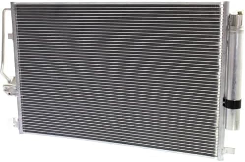Front A/C Condenser Aluminum Core Direct Replacement Compatible With 2007-2009 Dodge Sprinter / 2007-2013 Freightliner / 2010-2021 Mercedes Benz Sprinter 2500 3500 CH3030247