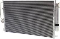 Front A/C Condenser Aluminum Core Direct Replacement Compatible With 2007-2009 Dodge Sprinter / 2007-2013 Freightliner / 2010-2021 Mercedes Benz Sprinter 2500 3500 CH3030247