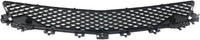 Front Bumper Center Grille Textured Direct Replacement Compatible With 2012-2015 Mercedes Benz C-Class MB1036127 2048850853