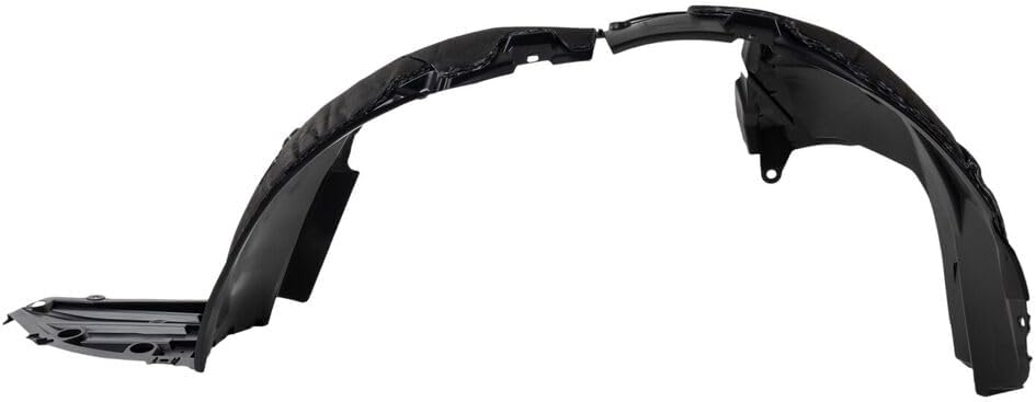 Front Fender Liner Vacuum Fom Left Driver Side Direct Replacement Compatible With 2013 Nissan Altima NI1248131 638413TA0A
