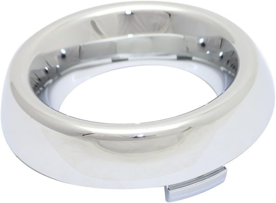 Set Of 2 Front Fog Light Molding Chrome Left Driver = Right Passenger Side Direct Replacement Compatible With 2014-2020 Dodge Durango CH1038161 5113680AA