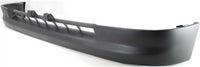Front Bumper Face Bar Chrome Steel + Lower Valance Panel Textured Direct Replacement Compatible With Toyota Tacoma 1995-1997 TO1002154 TO1095169 5210104060 5391104041