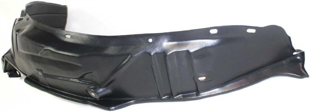 Front Fender Liner Right Passenger Side Direct Replacement Compatible with 2004-2005 Honda Civic HO1249121 74101S5AJ01
