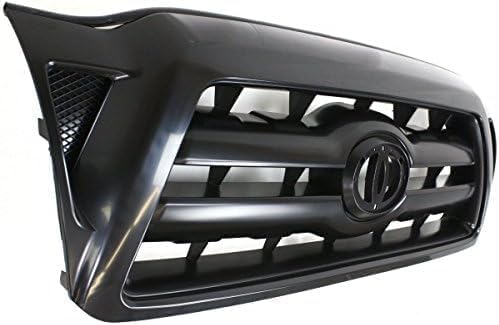 Front Grille Assembly Paintable Shell And Insert Plastic Direct Replacement Compatible With 2005-2010 Toyota Tacoma TO1200279 5310004370C0