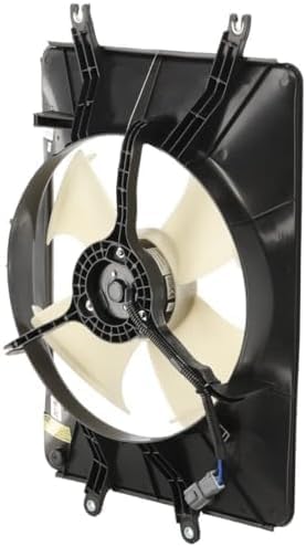 Front A/C Condenser Fan Assembly Direct Replacement Compatible With 2003-2006 Acura MDX / 2005-2008 Honda Pilot AC3113106 38615RDJA00
