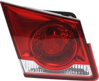 Tail Light Inner Assembly Left Driver Side Direct Replacement Compatible With 2011-2015 Chevrolet Cruze / 2016 Limited GM2802102 95389371