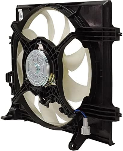 Front Radiator Fan Assembly Plastic Direct Replacement Compatible with 2019-2021 Subaru Forester SU3115137 45131FL000 45122SJ000 45121FJ000