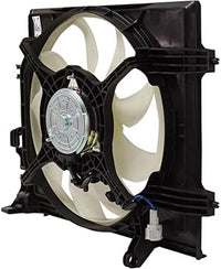 Front Radiator Fan Assembly Plastic Direct Replacement Compatible with 2019-2021 Subaru Forester SU3115137 45131FL000 45122SJ000 45121FJ000