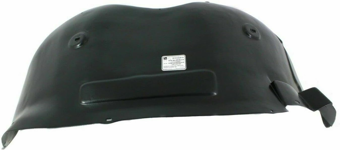 Front Fender Liner Left Driver & Right Passenger Side Direct Replacement Compatible With GMC Sierra 1500 2007-2013 GM1249189 GM1248189 25828534 20953679