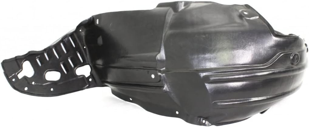 Front Fender Liner Left Driver Side Direct Replacement Compatible With 2009-2011 Acura TL AC1248125 74151TK4A00