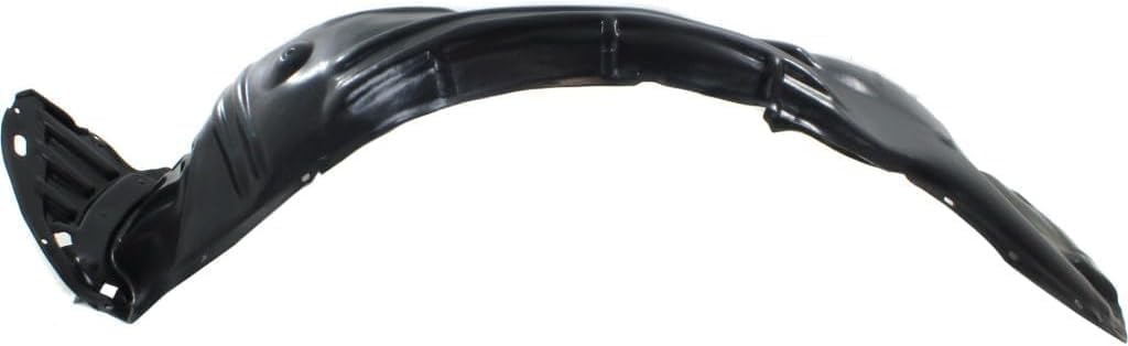 Front Fender Liner Left Driver Side Direct Replacement Compatible with 2011-2013 Honda Odyssey HO1248141 74151TK8A00