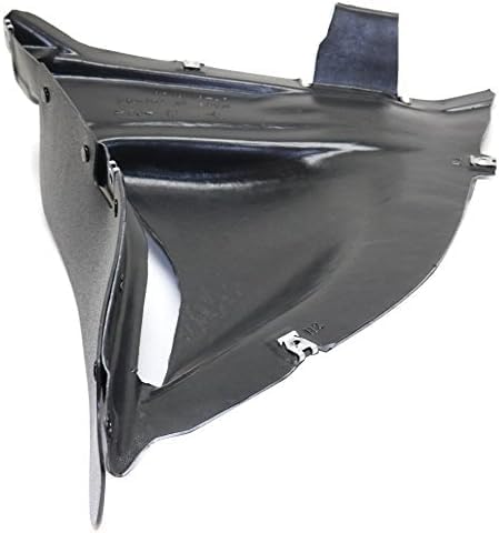 Front Lower Section Fender Liner Plastic Right Passenger Side Direct Replacement Compatible With 2010-2015 BMW 7-Series BM1251132 51757898892