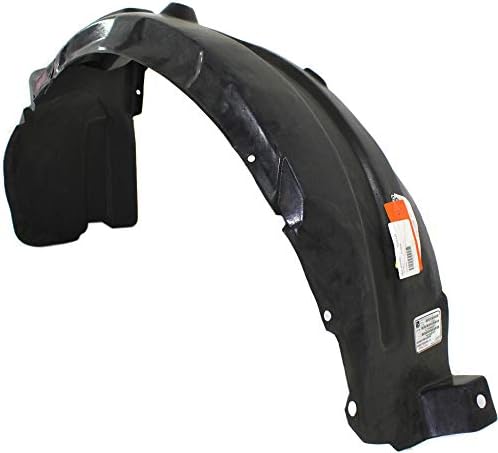 Front Fender Liner Left Driver Side Direct Replacement Compatible With 2002-2005 Kia Sedona KI1248107 0K53A56141A