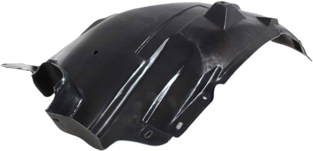 Front Fender Liner Rear Section Right Passenger Side Direct Replacement Compatible With 2007-2008 Infiniti G35 / 2009-2013 G37 IN1249107 63842JK000