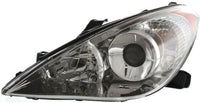 Set Of 2 Front Head Light Assembly Plastic Left Driver & Right Passenger Side Direct Replacement Compatible With 2004-2006 Toyota Solara TO2502152 TO2503152 81150AA080 81110AA080