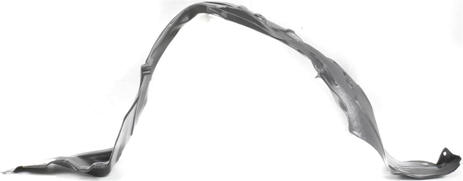Front Fender Liner Right Passenger Side Direct Replacement Compatible With 2001-2003 Mazda Protege MA1249112 B30D56131A