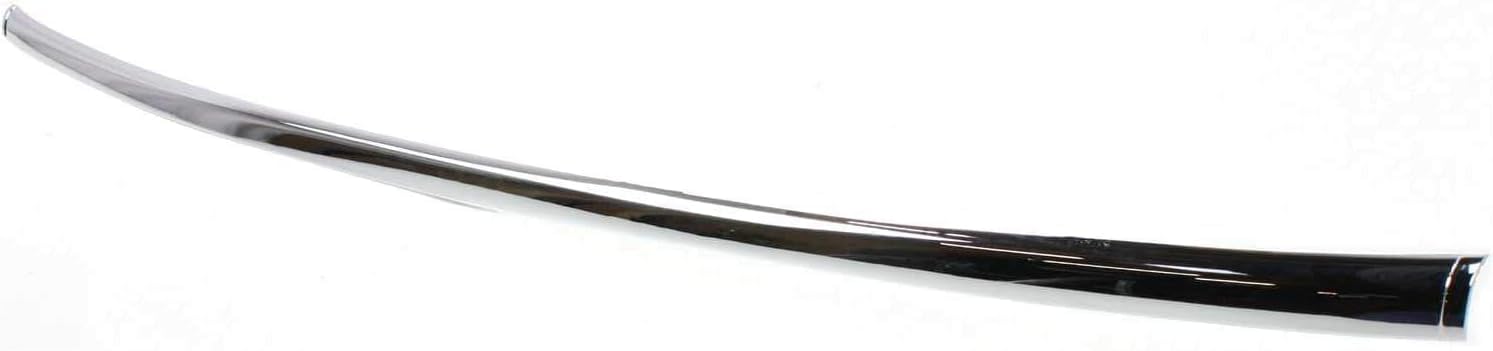 Rear Center Bumper Molding Chrome Direct Replacement Compatible With 1998-2002 Lincoln Town Car FO1157243 F8VZ17C830BA