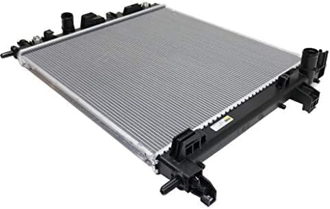 Front Radiator Aluminum Core Direct Replacement Compatible With 2016-2019 Cadillac ATS / 2016-2024 Chevrolet Camaro GM3010586 84352728