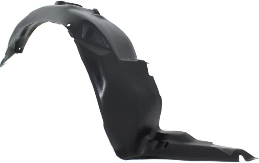 Front Fender Liner Right Passenger Side Direct Replacement Compatible with 2000-2004 Kia Spectra KI1251105 0K2N156131