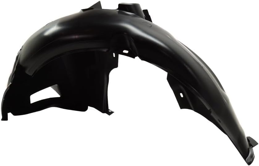 Front Fender Liner Left Driver Side Direct Replacement Compatible With 2015-2018 Volkswagen Jetta VW1248136 5C6805911M