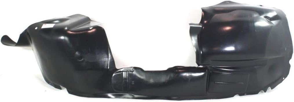 Front Fender Liner Left Driver Side Direct Replacement Compatible With 2001-2003 Dodge Caravan / 2004-2007 Chrysler Town & Country CH1248113 4857223AB