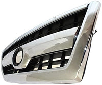 Front Grille Chrome Shell With Primed Insert Direct Replacement Compatible With 2006-2009 Toyota 4Runner TO1200299 5310035A13C0