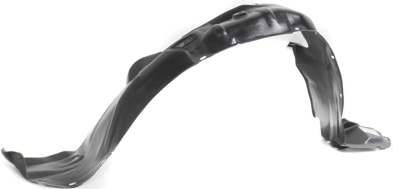 Front Fender Liner Right Passenger Side Direct Replacement Compatible With 2001-2003 Mazda Protege MA1249112 B30D56131A