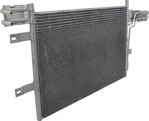 Front A/C Condenser Aluminum Core Direct Replacement Compatible With 2008-2012 Ford Taurus / 2009-12 FLEX/MKS / 2010-2012 MKT FO3030216 BG1Z19712A