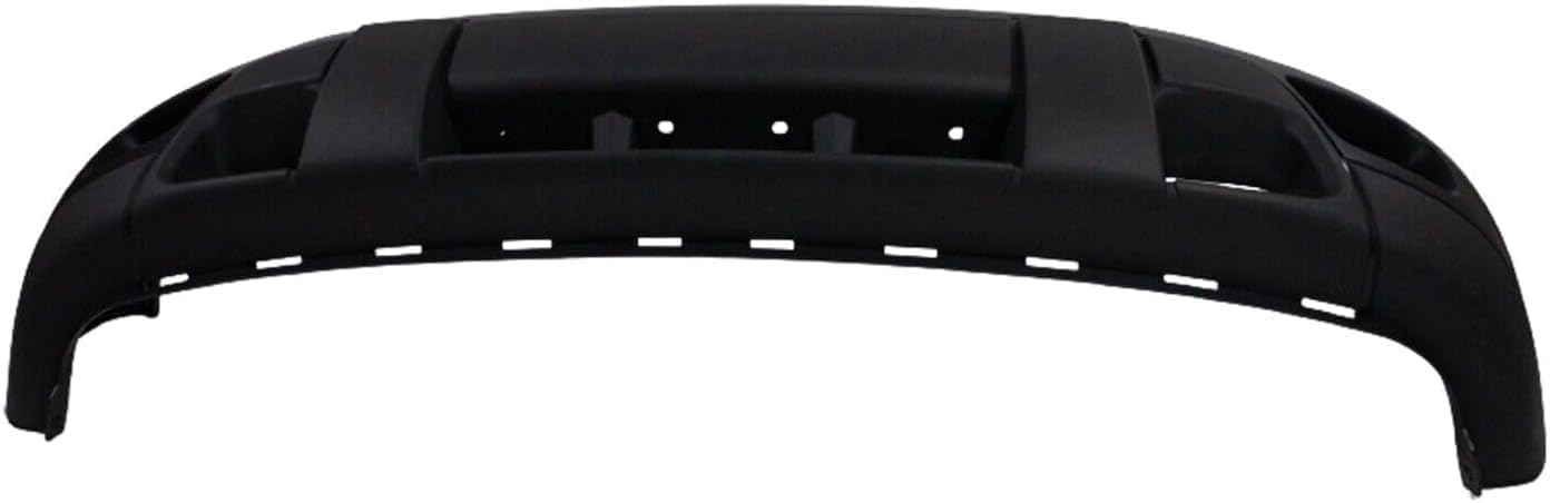 Front Bumper Cover Top Primed & Bottom Textured With Fog Light Holes Direct Replacement Compatible With 2002-2007 Chevrolet Trailblazer GM1000639 88937047