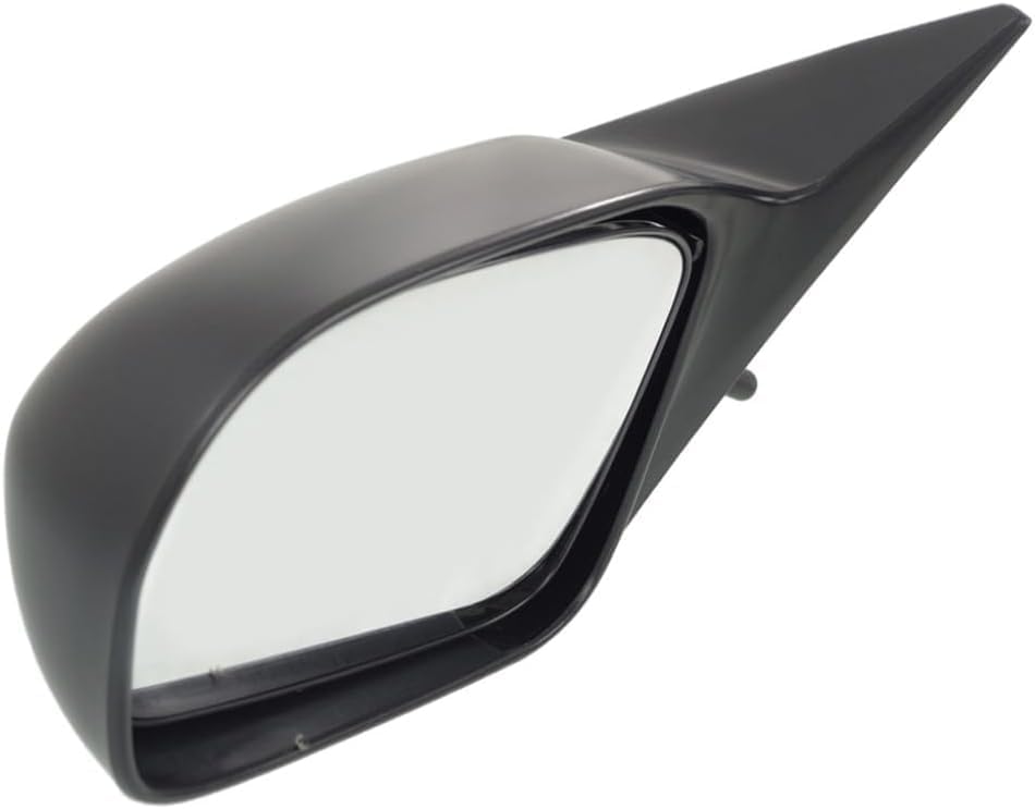 Front Mirror Manual Remote Non-Folding Primed Left Driver Side Direct Replacement Compatible With 2001-2005 Honda Civic HO1320140 76250S5DA01