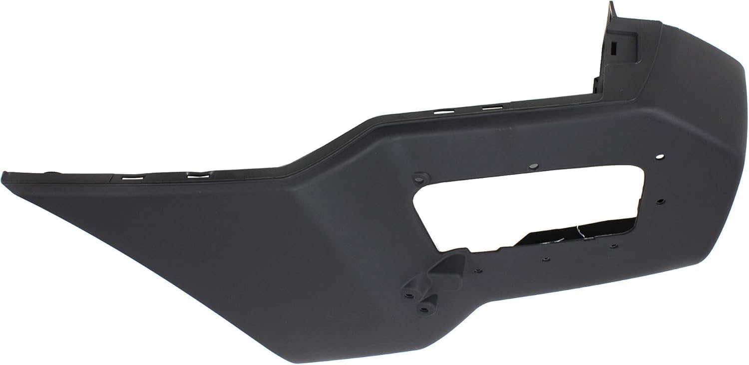 Rear Bumper End Cap Textured Left Driver Side Direct Replacement Compatible With 2005-2015 Nissan Xterra NI1104116 H5025EA00A