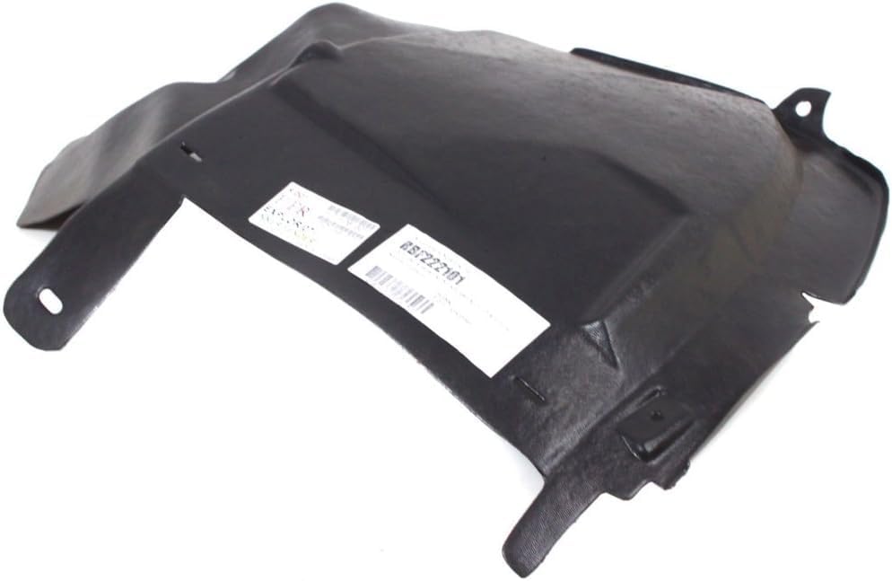 Front Section Fender Liner Right Passenger Side Direct Replacement Compatible With 2006-2010 Ford Explorer FO1249127 6L2Z16184AA