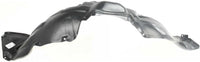 Front Fender Liner Right Passenger Side Direct Replacement Compatible With 2004-2005 Toyota Sienna TO1249130 53875AE010