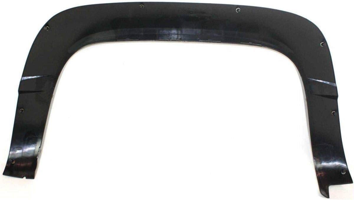Rear Wheel Opening Molding Primed Left Driver Side Direct Replacement Compatible with 1988-2000 Chevrolet & GMC C/K Series GM1790115 15723521