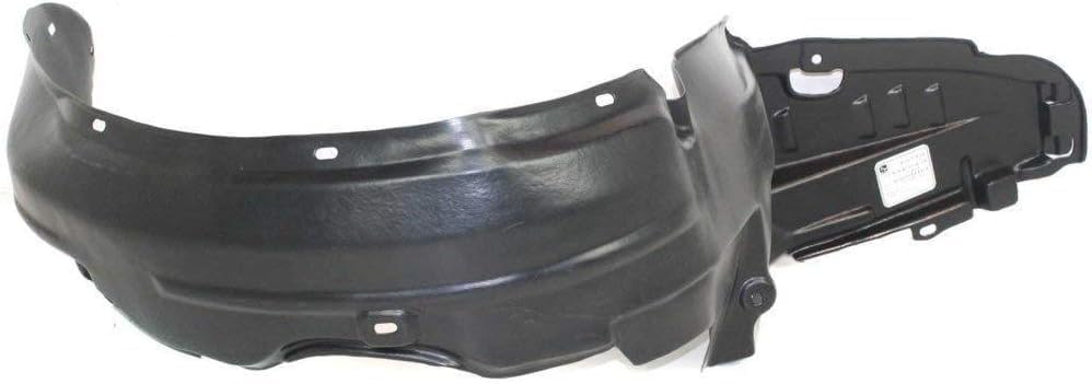 Front Fender Liner Left Driver Side Direct Replacement Compatible With 1997-2001 Honda Prelude HO1248115 74151S30000