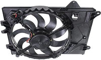 Front Radiator Single Fan Assembly Plastic Direct Replacement Compatible with 2012-2018 Chevrolet Sonic GM3115244 94509632