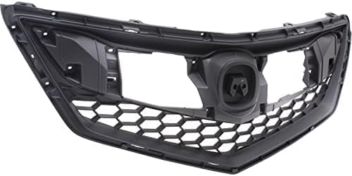 Front Grille Textured Shell And Insert Plastic Direct Replacement Compatible With 2016-2018 Acura RDX AC1200128C 71121TX4A51