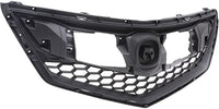 Front Grille Textured Shell And Insert Plastic Direct Replacement Compatible With 2016-2018 Acura RDX AC1200128C 71121TX4A51