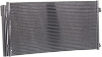 Front A/C Condenser Aluminum Core Direct Replacement Compatible With 2015-2021 Jeep Renegade / 2015-2022 Ram ProMaster City CH3030260 CH3030265 FI3030102 68247204AA 68273402AA