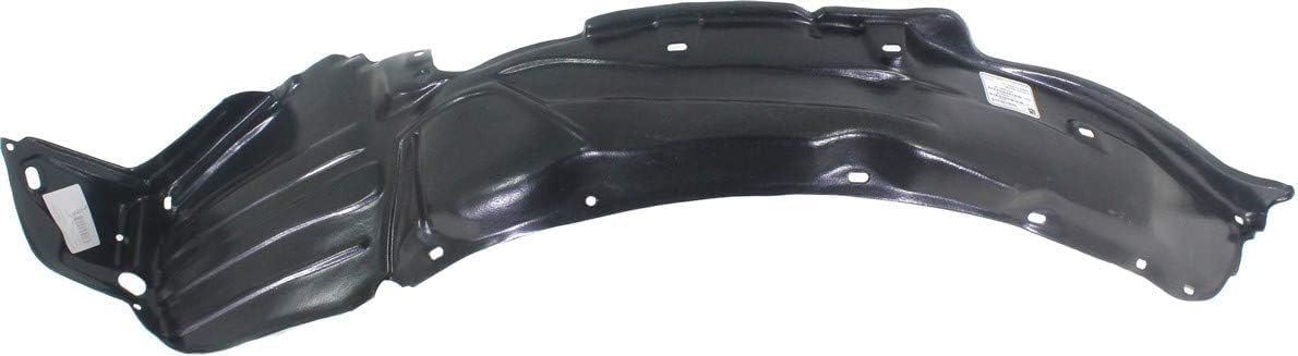 Front Fender Liner Left Driver Side Direct Replacement Compatible With 2002-2005 Honda Civic HO1248119 74151S6A000